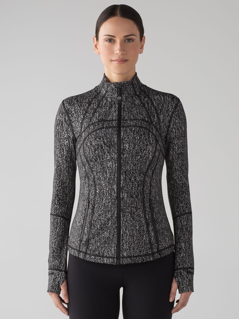 Lululemon Define Jacket
Running Luon Suited Jacquard Black White
